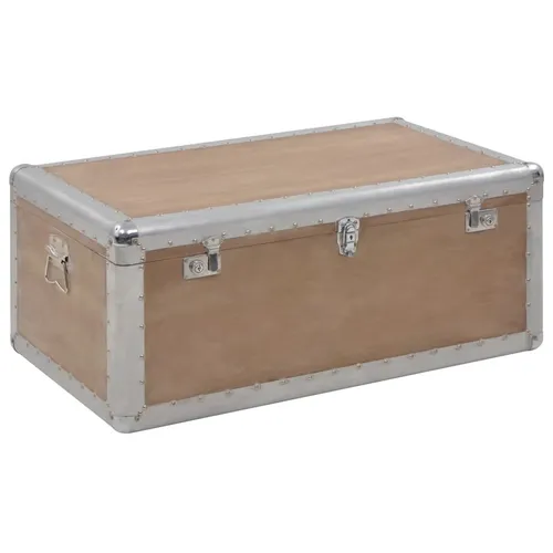 vidaXL Aufbewahrungsbox aus Tannenholz 91x52x40 cm - Sonstige Gartenmöbel, langlebige Aufbewahrungsbox aus massivem Tannenholz mit Vintage-Charme und viel Stauraum, ideal als Couchtisch oder zur Aufbewahrung.