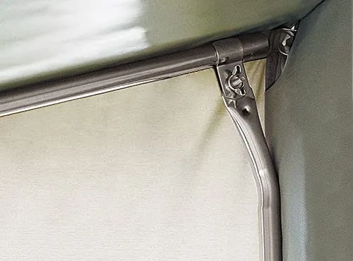 DWT Andruckstange für Vorzelte, teleskopierbar 170-270 cm - Zeltstangen für stabilen Zeltaufbau, teleskopierbar von 170 bis 270 cm, aus robustem Aluminium mit Quick Grip für sicheren Halt. Ideal für Camper und Wohnwagenbesitzer.