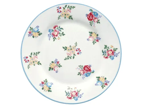 Greengate Frühstücksteller Elena Frühstücksteller petit white 20,2cm