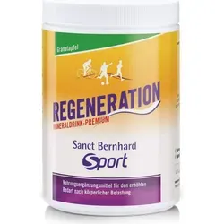 Sanct Bernhard Sport Regeneration Mineraldrink Premium Granatapfel, laktosefrei, glutenfrei,