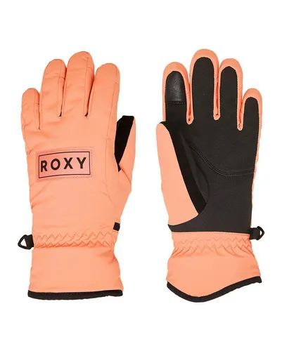 Roxy Snowboardhandschuhe Freshfield Girl orange M - Stylische Snowboardhandschuhe für Mädchen in Coral Chic. Aus hochwertigem Material für besten Tragekomfort und optimale Bewegungsfreiheit beim Snowboarden.