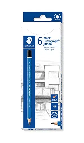 STAEDTLER 100J-4B Jumbo-Bleistifte von STAEDTLER