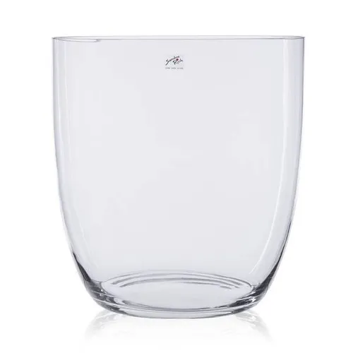 Glasvase, Dekoglas ROUND XXL H. 33cm D. 31cm rund transparent Sandra Rich