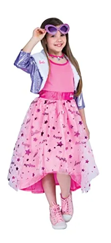 Barbie Princess Kostüm (98 cm) in pink von Ciao