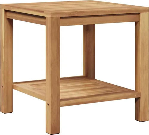 vidaXL Couchtisch Braun aus Teak-Massivholz 45x45 cm von vidaXL