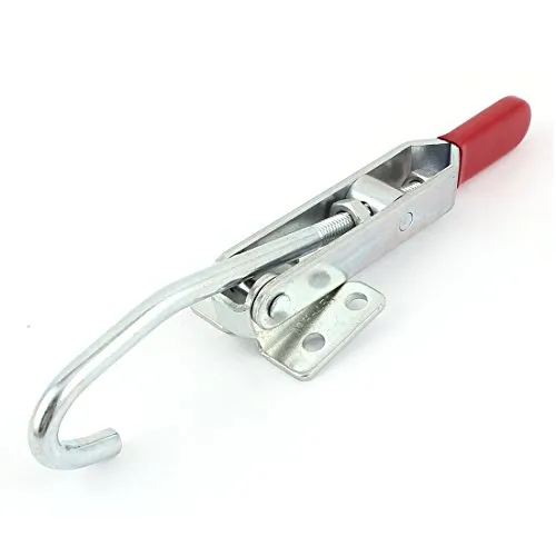 sourcing map BRH-451 Rot Griff 170Kg Kapazitaet Schnell Fix Kniehebelspanner Knebelklemme
