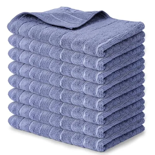 Solvant 8er Set Geschirrtücher Microfaser in 65 x 45 cm,super saugstarke und robuste Küchentücher,Premium küchenhandtücher,trockentücher küche
