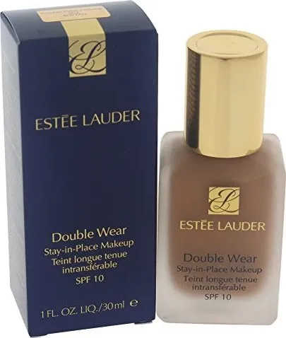 Esteé Lauder Double Wear Stay In Place Makeup SPF10 4C3 Soft Tan - Langanhaltendes Make-up mit SPF 10 für mittlere Hauttöne. Bietet makellose Abdeckung und bleibt den ganzen Tag frisch, ideal für alle Hauttypen - auch bei Hitze und Feuchtigkeit.