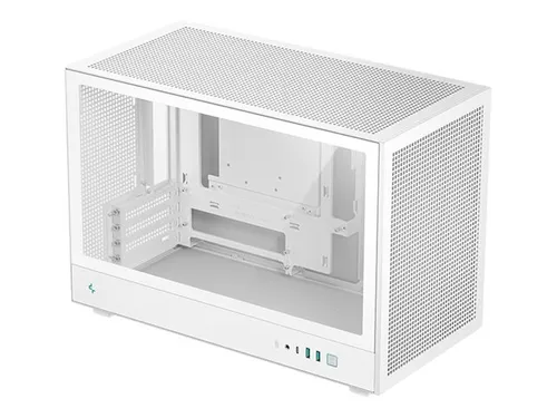 Midi DeepCool CH260 White Gehäuse - Elegantes Midi-Gehäuse in Weiß mit hervorragender Kühlung und Platz für leistungsstarke Komponenten, ideal für Gaming-Setups.