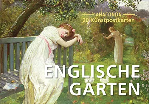 Postkarten-Set Englische Gärten: 20 Kunstpostkarten aus hochwertigem Karton. ca. € 0,25 pro Karte (Anaconda Postkarten, Band 25)