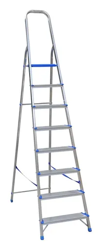 DRABINA ALUMINIOWA WOLNOSTOJĄCA 250CM 7 STOPNI + PODEST DRABEX 5903052010070