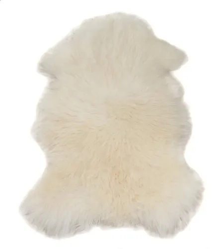 SCHAFFELL Teppich Lammell Naturfell 115-125 cm in weiß von Aves-24