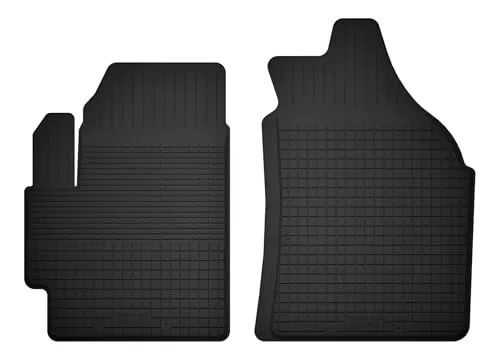 Wielganizator Gummimatten vorne passend für Mitsubishi Space Star II (2013-) Schrägheck | 2-teiliges Set, nur vorn | bessere Passform als universelle Matten | Schwarz