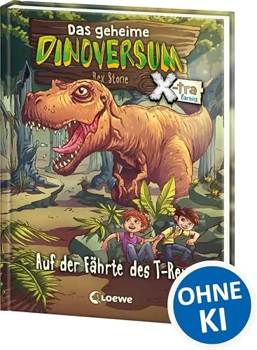 Das geheime Dinoversum Xtra (Band 1) - Auf der Fährte des T-Rex: Kinderbuch über Dinosaurier für Jungen und Mädchen ab 6 Jahre
