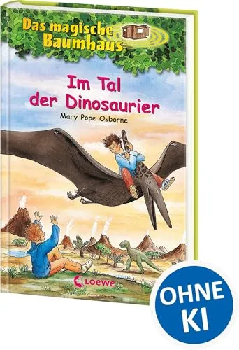 Das magische Baumhaus (Band 1) - Im Tal der Dinosaurier: Spannendes Kinderbuch für abenteuerlustige Leser ab 8 Jahren - Erlebe mit Anne und Philipp aufregende Abenteuer in der Welt der Dinosaurier. Ideal zum Vorlesen und Selberlesen. Perfekt für kleine Entdecker! Maße: 20,3 x 13,3 x 1,3 cm.