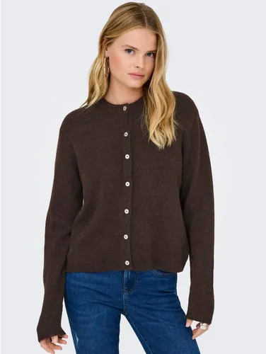 ONLY Strickjacke ONLSIMONI L/S O-NECK CARDIGAN KNT NOOS Materialmix, relaxed fit