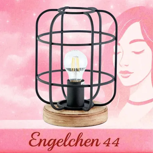 Rustikale Stehlampe Brilliant Gwen - E27 Retro Design - Lampen: Rustikale Stehlampe aus Holz und Metall, ideal für verschiedene Räume. Genießen Sie das charmante Retro-Design und die flexible E27-Fassung für individuelle Beleuchtung.