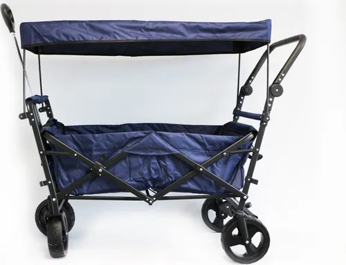 Premium XXL Bollerwagen blau in blau von VEDES AG