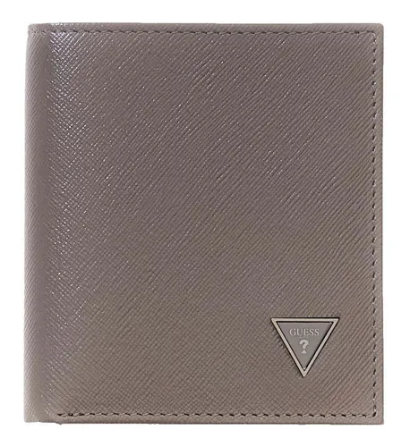 Guess Geldbörse Billford Wallet Coin Pocket mit RFID-Blocker - Elegante GUESS Geldbörse für Herren, ausgestattet mit RFID-Blocker. Kompakt, mit 4 Kartenfächern und 1 Geldscheinfach, ideal für modebewusste Männer, die Wert auf Stil und Funktionalität legen.