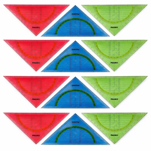 Geodreiecke Flexibel Geometrie Dreieck Geodreieck unzerbrechlich biegsam 12