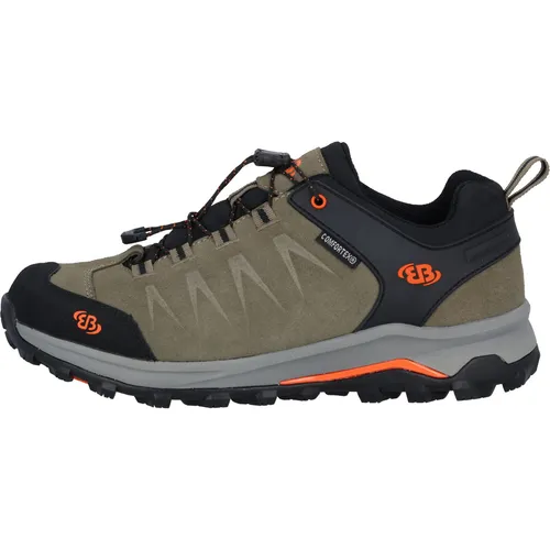 BRÜTTING Outdoorschuh Mount Chester, Gr. 41, braun - Wanderschuhe mit robuster Veloursleder-Konstruktion und wasserdichter Comfortex-Klimamembran für trockene Füße. Ideal für Outdoor-Abenteuer mit optimaler Passform durch Schnellschnürsystem.