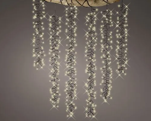 Kaemingk LED Kaskaden Weihnachtsbeleuchtung mit 480 Lichtern, 200 cm