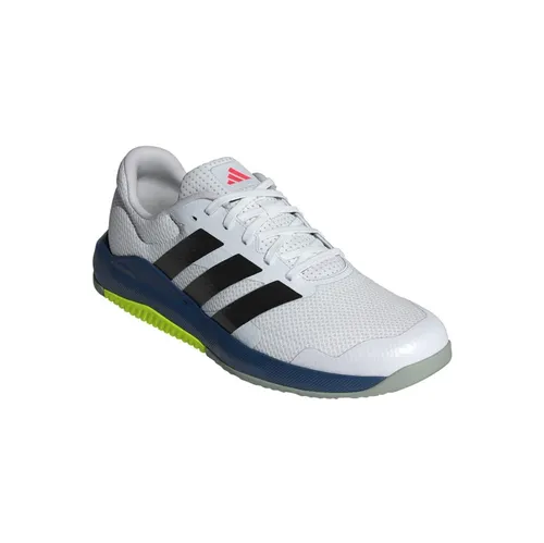 adidas Performance DROPSET BASE Trainingsschuh - Ideal für intensives Krafttraining. Der adidas Trainingsschuh bietet Stabilität und Kontrolle dank breitem Vorfuß und rutschfester Außensohle. Atmungsaktives Obermaterial sorgt für Komfort während des Trainings.