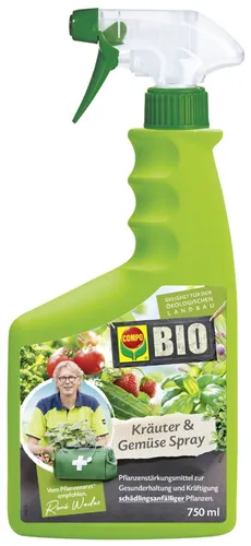 COMPO BIO Kräuter & Gemüse Spray, 750 ml von COMPO