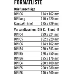 Soennecken Versandtasche B4 110g selbstklebend, 250 Stück