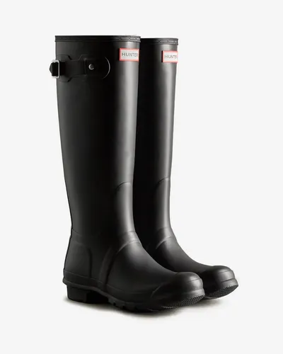 Hunter ORIGINAL TALL BOOT Gummistiefel schwarz - Wasserdicht und stilvoll - Stiefel in Größe 42, ideal für nasse Tage. Diese sportlichen Gummistiefel sind komplett wasserdicht und bieten optimalen Schutz bei jedem Wetter.