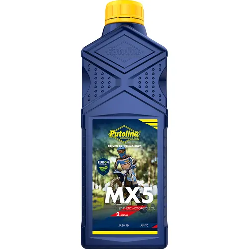 Putoline Motoröl MX5 2Takt teilsynthetisch 1 Liter