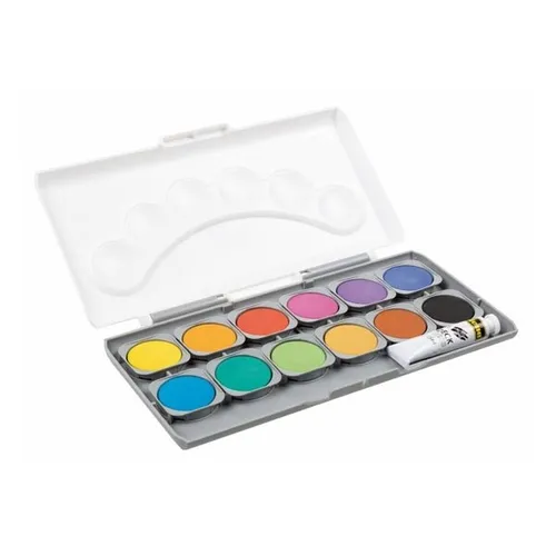 IDENA DECKFARBKASTEN 12ER + DECKWEIß NEU OVP