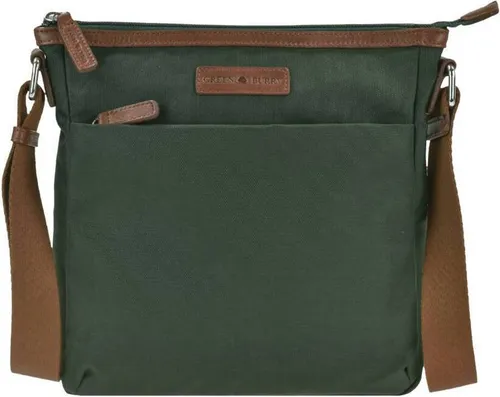 Greenburry Umhängetasche Iris aus Nylon - Umhängetasche aus robustem, leichtem Nylon, ideal für stilvolle Organisation und Komfort im Alltag. Verstellbarer Umhängeriemen für individuelle Tragemöglichkeiten.