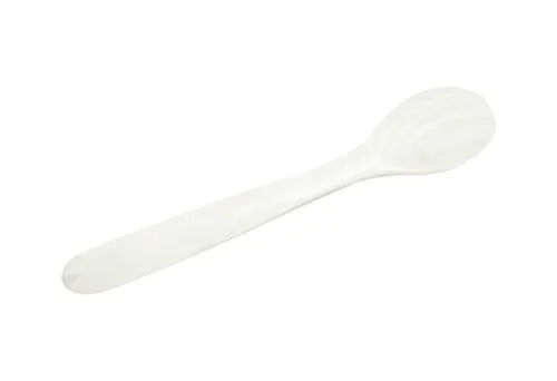 Brillibrum Design Perlmuttlöffel aus der Flussmuschel Kaviarlöffel Perlmutt geschmacksneutral Eierlöffel Marmeladenlöffel Tischdeko