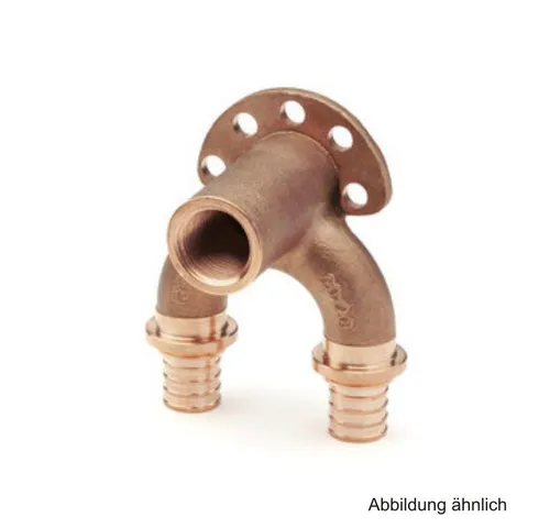 REHAU Doppelwandwinkel RAUTITAN RX+ 20/20 - Rp 1/2 lang - Hochwertiger Doppelwandwinkel für zuverlässige Rohrverbindungen, ideal für den professionellen Einsatz im Elektrobedarf.