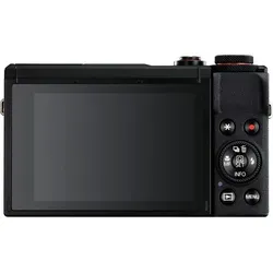 Canon PowerShot G7X Mark III srebrny + bateria 3638C014 - Digitale Kompaktkamera mit 20,1 MP und 4K Videoaufnahme, ideal für Vlogger und Reisende, bietet hohe Bildqualität in kompaktem Design.