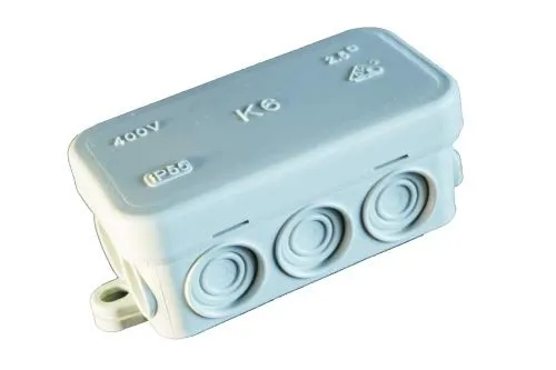 Abzweigdose Feuchtraum (10 Stück) K6 (EM009) 80 x 43 x 34