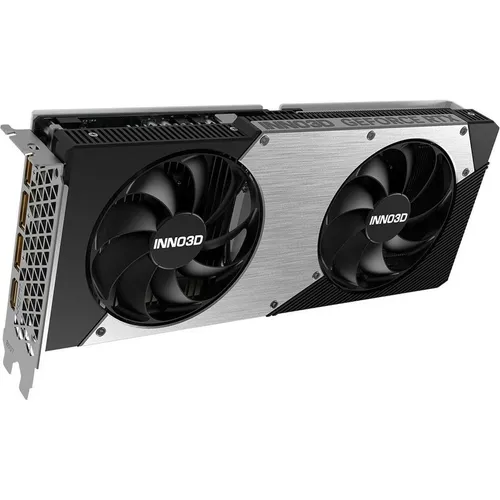Inno3D GeForce RTX 5060 Twin X2 OC - 8GB GDDR7 RAM - Grafikkarte mit NVIDIA GeForce RTX 5060, 3840 CUDA Kernen und Overclocking für hohe Leistung. Ideal für Gaming mit NVIDIA DLSS 4 und leisen Twin X2 Kühler.
