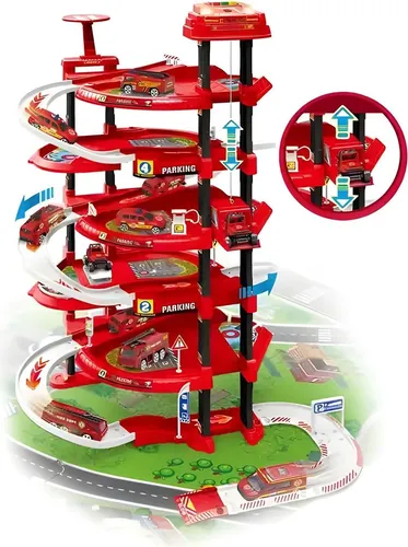 XXL-Feuerwache-Parkhaus