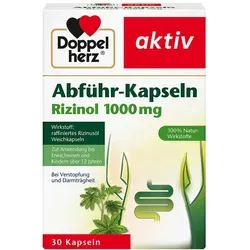 Produktbild Doppelherz aktiv Abführ-Kapseln Rizinol 1.000mg