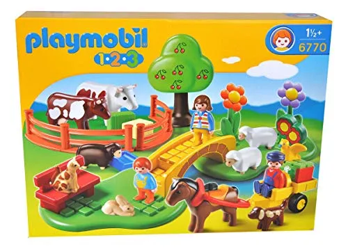 Playmobil 6770 1.2.3 Familie auf dem Land