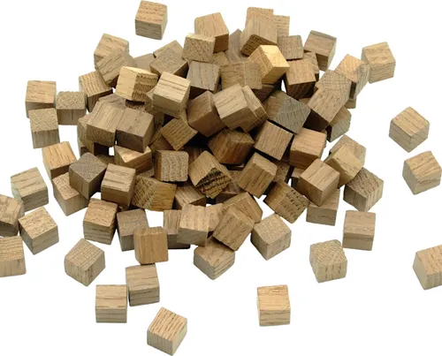 Eichenholz Cubes Französisch 100g - Mittleres Toasting, Eichenholz Chips Holzspäne Eichenholzspäne