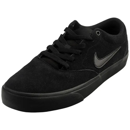 NIKE Herren Charge Suede Sneaker, Schwarz, 43 EU - Herren-Sneaker mit hochwertigem Wildleder-Obermaterial für ultimativen Tragekomfort und stylisches Design.