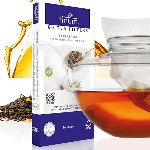 Finum 60 Papierteefilter Größe XL von finum
