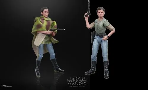 Hasbro Star Wars Black Series Princess Leia Actionfigur - Spielfigur aus 100% Kunststoff, detailgetreu mit Endor Battle Poncho, ideal für Sammler und Star Wars Fans ab 12 Jahren.