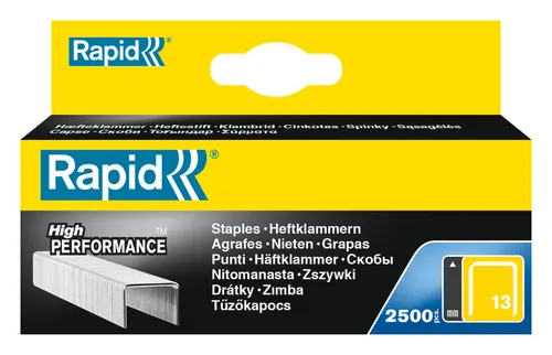 Rapid Heftklammer Industriequalität 13/08 a 2500 Stück von Rapid