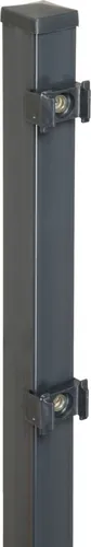 Floraworld Zaunpfosten Classic 170 x 4 x 4 cm anthrazit - Robuster Floraworld Zaunpfosten Classic in anthrazit, ideal für stabile und langlebige Zaunlösungen. Perfekt für den Garten- und Landschaftsbau.