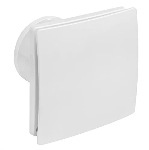 Axialventilator MC 125 VN MARLEY - Wand- und Deckenmontage - Ventilator für Wand- und Deckenmontage in elegantem Weiß, kompakte Maße 17x17x12,8 cm, ideal für effiziente Luftzirkulation in jedem Raum.