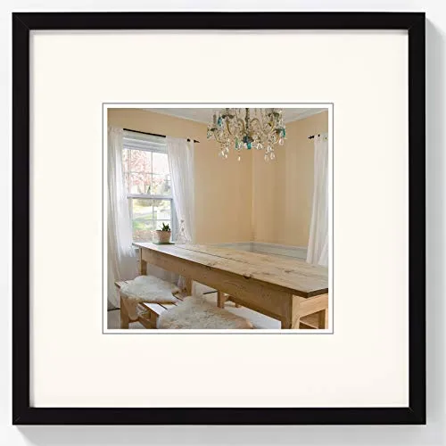 walther design BP313B Peppers Bilderrahmen, Holz, 13 x 13 cm, schwarz