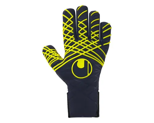 uhlsport Fußball Torwarthandschuhe Prediction Absolutgrip HN Fit - Torwarthandschuhe mit patentiertem ABSOLUTGRIP für hervorragenden Grip und Dämpfung. Innovativer HALF NEGATIVE CUT sorgt für perfekte Passform und Kontrolle.